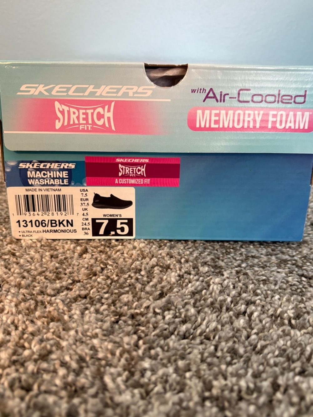 Skechers Ultra Flex, Harmonious, SN13106, Black, Woman’s Slip On, New in Box. - Picture 5 of 5